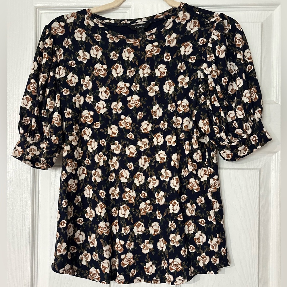 RW&CO. Floral Blouse
